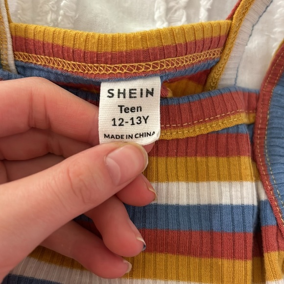 ✨SET✨Tank Top and Shorts Teen Outfit Set || Girls Size 12-13Y - Picture 5 of 6